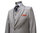 Muga 2-Button Mens Suit with Waistcoat Beige*137*