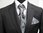 Cravate Plastron avec mouchoir sans le gilet*1010*