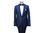 Slim-Fit Herren Anzug mit Schalkragen*0138*