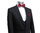Herren Anzug mit Weste Modern Schwarz*9100*