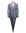 Herren Anzug mit Weste Slim Fit Grau, Schwarz Elegant*0159*