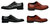 Double Monkstrap Shoes Elegant leather shoes*1013*