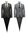 Men's slim fit suit with vest and lapel pin*7162*