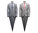 Pepita men's suit slim fit with 2-row vest in Cologne*1024*